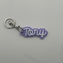 Load image into Gallery viewer, Cursive Personalised Keyring