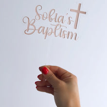 Load image into Gallery viewer, Sacrament Cake Topper - Personalised