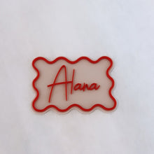 Load image into Gallery viewer, Wavy Event Place Cards - Personalised