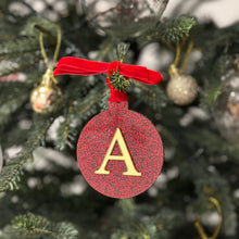 Load image into Gallery viewer, Letter Christmas Ornament- Personalised