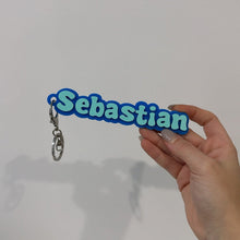 Load image into Gallery viewer, Groovy Keyring - Personalised