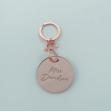 Load image into Gallery viewer, Engraved Custom Keyring