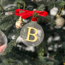 Load image into Gallery viewer, Letter Christmas Ornament- Personalised