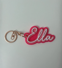 Load image into Gallery viewer, Triple Layer Keyring - Personalised