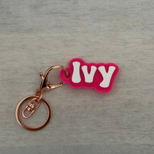 Load image into Gallery viewer, Groovy Keyring - Personalised