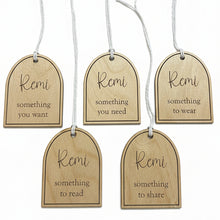 Load image into Gallery viewer, Christmas Gift Tag Set - Personalised