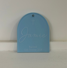 Load image into Gallery viewer, Christening Candle Tag - Personalised
