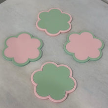 Load image into Gallery viewer, Flower Coaster Set - Custom