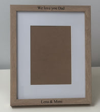 Load image into Gallery viewer, Wooden Photo Frame - Personalised