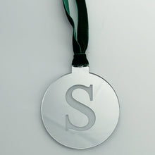 Load image into Gallery viewer, Engraved Letter Christmas Ornament- Personalised
