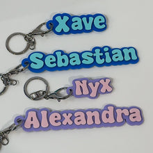 Load image into Gallery viewer, Groovy Keyring - Personalised