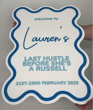 Load image into Gallery viewer, Custom Event Welcome Sign