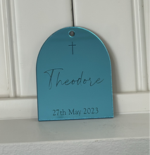 Load image into Gallery viewer, Christening Candle Tag - Personalised