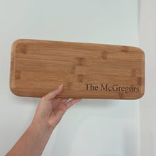 Load image into Gallery viewer, Long Cheese Board - Personalised