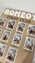 Load image into Gallery viewer, First Birthday Photo Sign