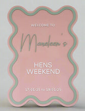Load image into Gallery viewer, Custom Event Welcome Sign