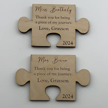 Load image into Gallery viewer, Teacher Personalised Thank You Magnet