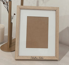Load image into Gallery viewer, Wooden Photo Frame - Personalised