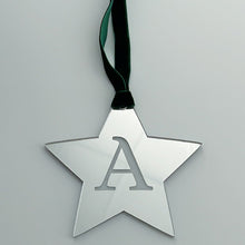Load image into Gallery viewer, Engraved Star Christmas Ornament- Personalised