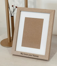 Load image into Gallery viewer, Wooden Photo Frame - Personalised