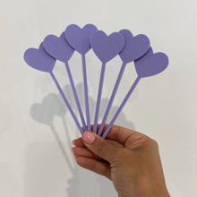 Load image into Gallery viewer, Heart Cocktail Stirrer Set - Custom