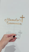 Load image into Gallery viewer, Sacrament Cake Topper - Personalised