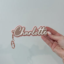 Load image into Gallery viewer, Triple Layer Keyring - Personalised