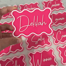 Load image into Gallery viewer, Wavy Event Place Cards - Personalised