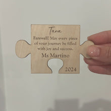 Load image into Gallery viewer, Teacher Personalised Thank You Magnet