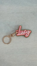Load image into Gallery viewer, Triple Layer Keyring - Personalised