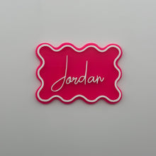 Load image into Gallery viewer, Wavy Event Place Cards - Personalised