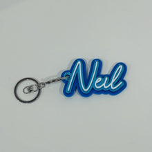 Load image into Gallery viewer, Triple Layer Keyring - Personalised