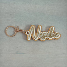 Load image into Gallery viewer, Triple Layer Keyring - Personalised