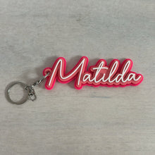 Load image into Gallery viewer, Triple Layer Keyring - Personalised