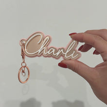 Load image into Gallery viewer, Triple Layer Keyring - Personalised