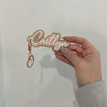Load image into Gallery viewer, Triple Layer Keyring - Personalised