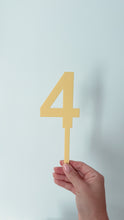 Load image into Gallery viewer, Number Cake Topper - Custom