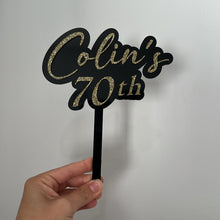 Load image into Gallery viewer, Birthday Cake Topper - Personalised