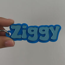 Load image into Gallery viewer, Groovy Keyring - Personalised