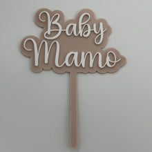 Load image into Gallery viewer, Baby Shower Cake Topper - Personalised