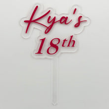Load image into Gallery viewer, Birthday Cake Topper - Personalised