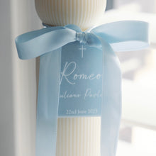 Load image into Gallery viewer, Christening Candle Tag - Personalised