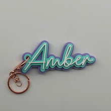 Load image into Gallery viewer, Triple Layer Keyring - Personalised