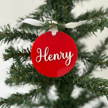 Load image into Gallery viewer, Name Christmas Ornaments - Personalised