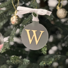 Load image into Gallery viewer, Letter Christmas Ornament- Personalised