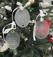 Load image into Gallery viewer, Wedding Christmas Ornament Set