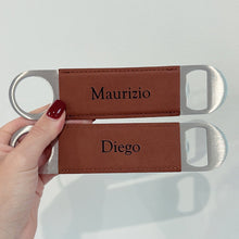 Load image into Gallery viewer, Leather Bottle Opener - Personalised