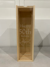 Load image into Gallery viewer, Milestone Birthday Bottle Gift Box - Personalised