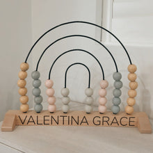 Load image into Gallery viewer, Baby Nursery Abacus - Personalised