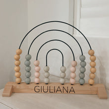 Load image into Gallery viewer, Baby Nursery Abacus - Personalised